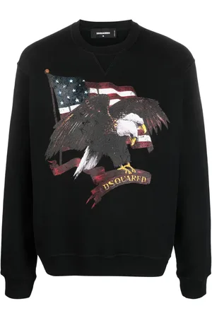 Dsquared2 Sweatshirt med grafisk tryk