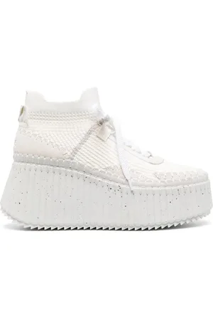 Chloé Nama sneakers med plateausål
