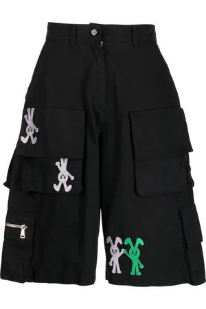 Natasha Zinko Cargo-shorts med broderet logo