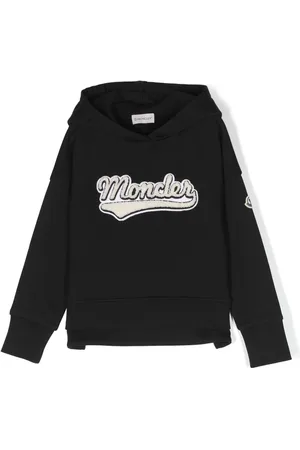 Moncler Hættetrøje med applikeret logo