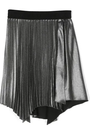 Givenchy Asymmetrisk nederdel med plisseringer
