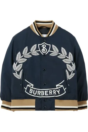Burberry Bomberjakke med ahornblad-våbenmærke