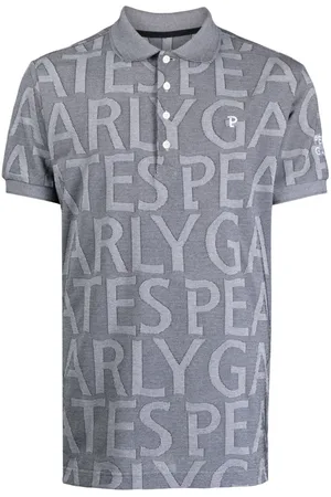PEARLY GATES Poloskjorte med jacquard-logo