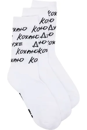 Natasha Zinko Strømper i intarsia-strik