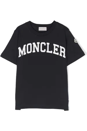 Moncler Kortærmet T-shirt med logotryk