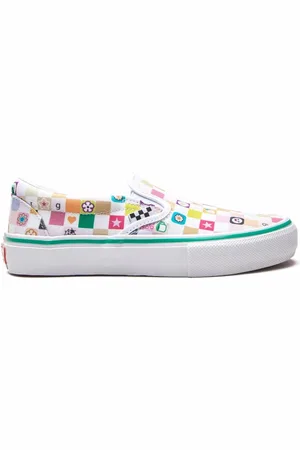 Vans X Frog Skateboards slip-on sneakers