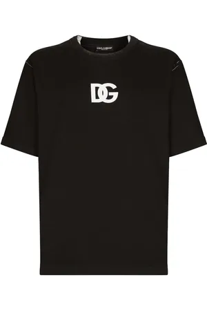 Dolce & Gabbana Kortærmet T-shirt med logotryk