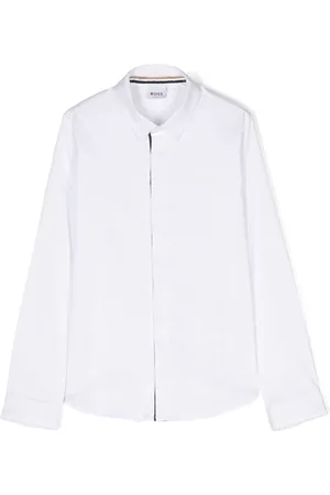 HUGO BOSS Langærmet skjorte med knapper
