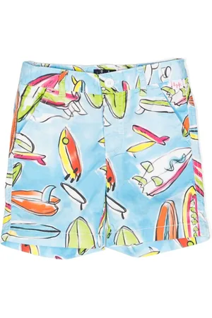 Il gufo Shorts-sæt med grafisk tryk