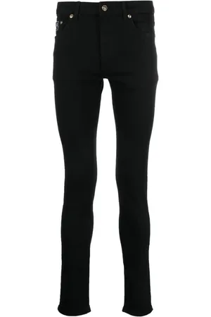 VERSACE Skinny-jeans med mellemhøj talje