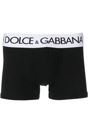 Dolce & Gabbana Strækbare boksershorts med logobånd