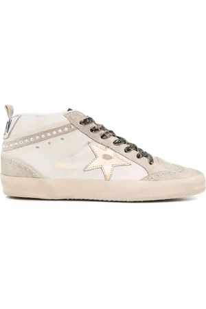 Golden Goose Mid Star sneakers med krystaldetalje