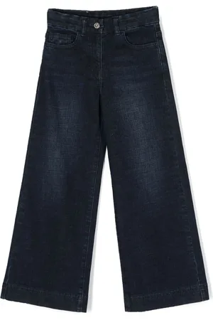MONNALISA Vaskede jeans med brede ben