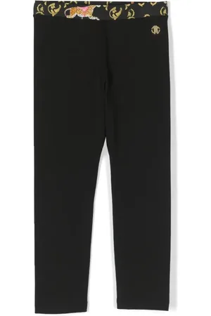 Roberto Cavalli Leggings med broderet logo