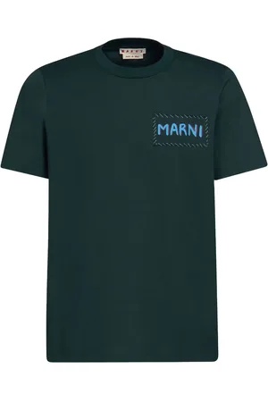 Marni T-shirt med logomærke