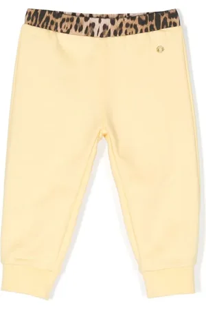 Roberto Cavalli Joggingbukser med monogram-mærke