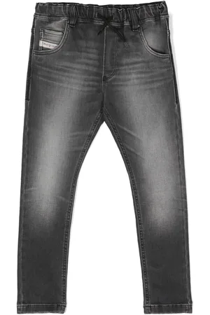Diesel Stenvaskede jeans med smal pasform