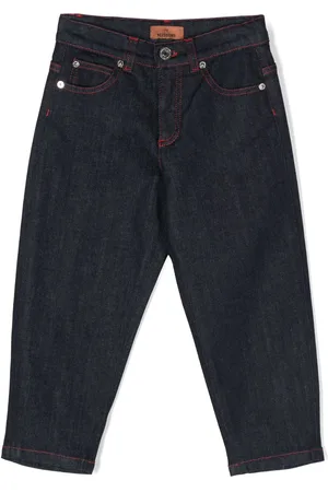 Missoni Jeans med lige ben og broderet logo