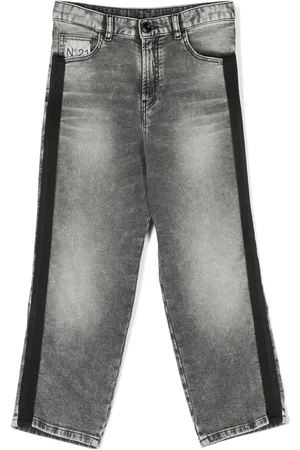Nº21 Denimbukser med paneldesign
