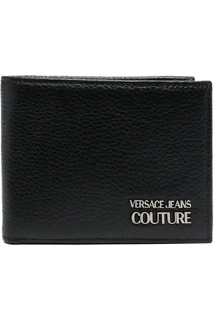 VERSACE Læderpung med logoplade