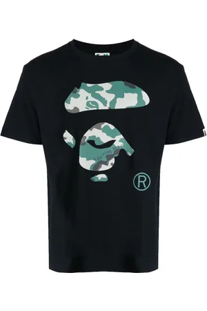A Bathing Ape Kortærmet T-shirt med logotryk