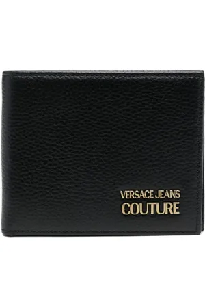 VERSACE Læderpung med logoplade
