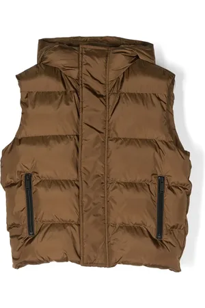 Dsquared2 Polstret vest med hætte