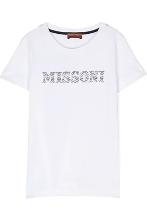 Missoni T-shirt med logoudsmykning