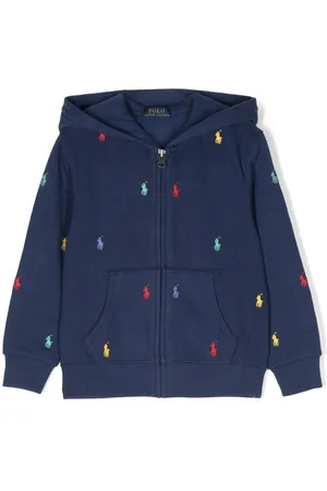 Ralph Lauren Hættetrøje med broderet logo