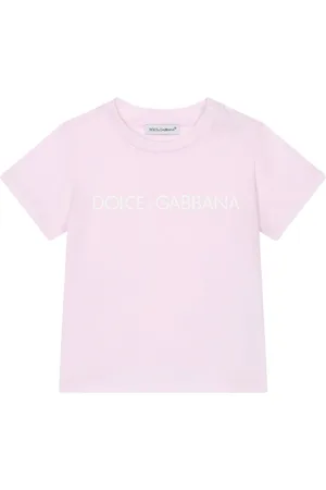 Dolce & Gabbana T-shirt i jersey med logotryk