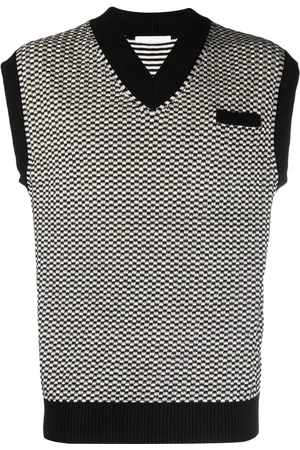 Helmut Lang Ternet sweater-vest med V-hals