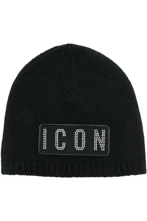Dsquared2 Strikket hue med Icon-mærke