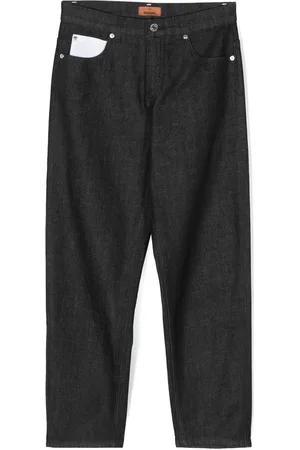 Missoni Mellemhøje jeans med broderet logo