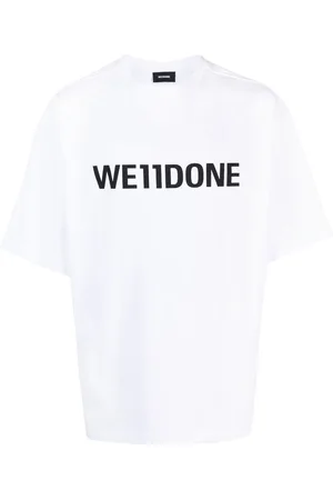 We11 Done T-shirt med logotryk