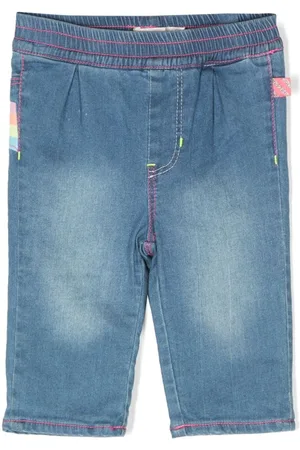 Billieblush Jeans med grafisk tryk og lige ben