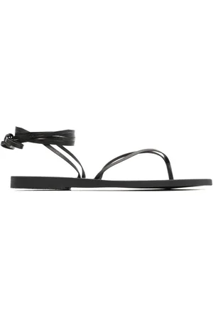 Ancient Greek Sandals Flade Cisne-lædersandaler