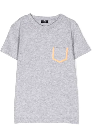 Il gufo T-shirt med kontrastkant