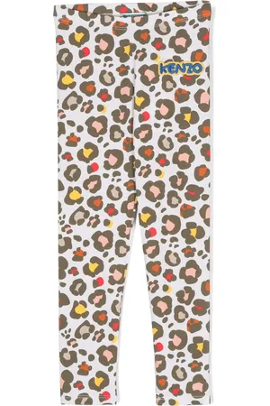 Kenzo Leggings med grafisk tryk og logomærke