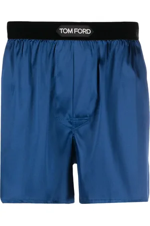 Tom Ford Boksershorts i silke med logobånd