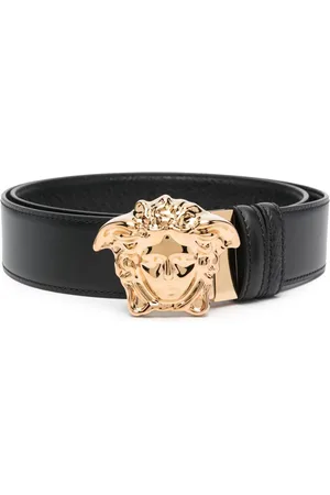 VERSACE Vendbart læderbælte