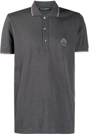 Dolce & Gabbana Polo med broderet logo