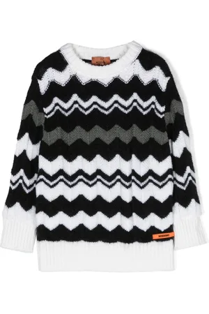 Missoni Striktrøje med zigzag-mønster