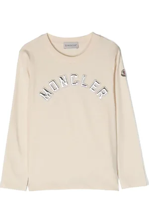 Moncler T-shirt med præget logo