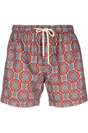 PENINSULA SWIMWEAR Badeshorts med geometrisk tryk