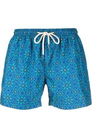 PENINSULA SWIMWEAR Badeshorts med geometrisk tryk