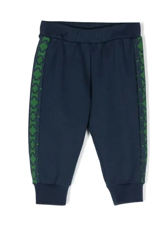 Roberto Cavalli Joggingbukser med broderet logo og smalle ben