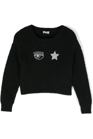 Chiara Ferragni Sweatshirt med broderet design