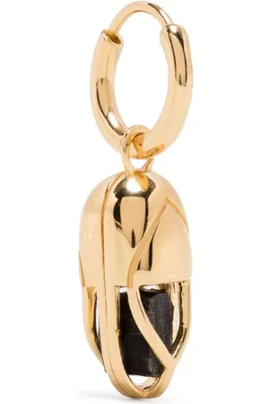 CAPSULE ELEVEN Capsule hoop-ørering med krystal