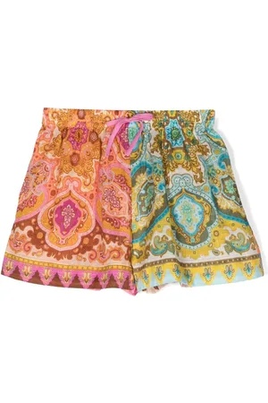 ZIMMERMANN Shorts i bomuld med paisleytryk