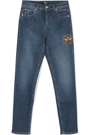 Balmain Jeans med lige ben og mellemhøj talje